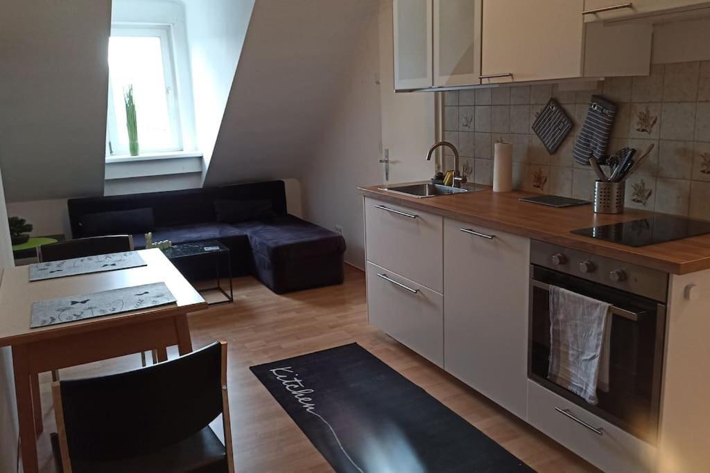 Retrowohnung Im Herzen Von Štýrský Hradec Exteriér fotografie